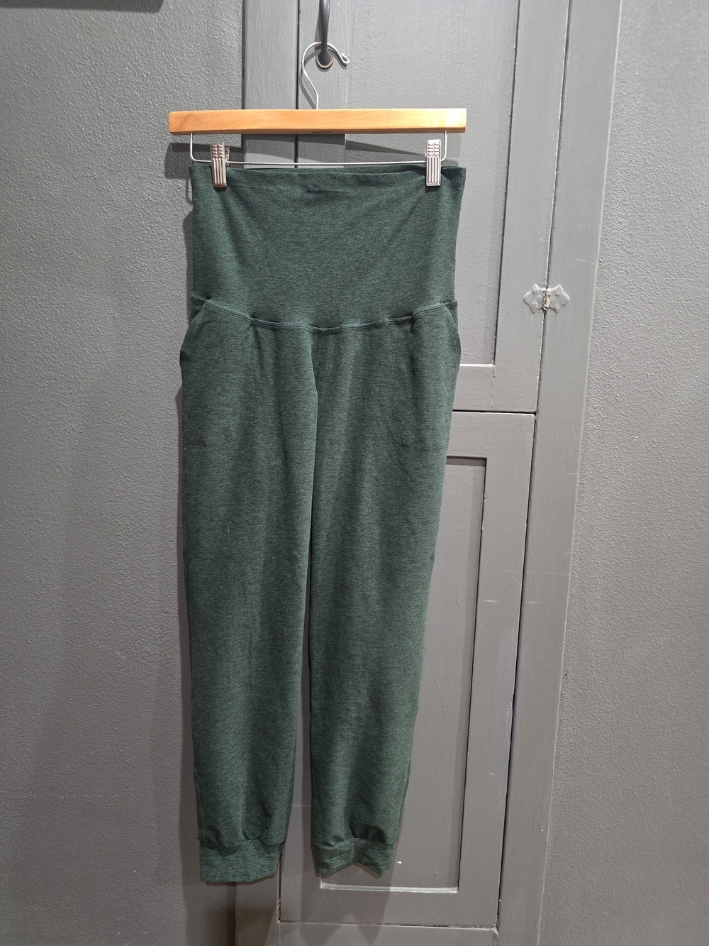 Beyond the Bump Forest Green Maternity Joggers